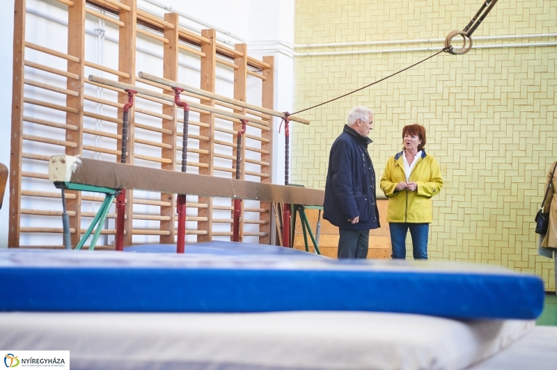 Helyszíni szemle a Vasvári gimnáziumban - fotó Szarka Lajos