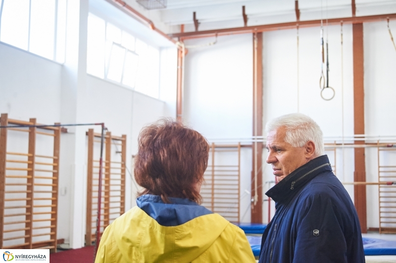 Helyszíni szemle a Vasvári gimnáziumban - fotó Szarka Lajos