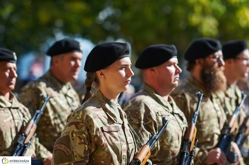Csapatzászló adományozási ünnepség 1 - fotó Szarka Lajos