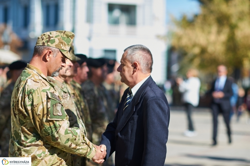 Csapatzászló adományozási ünnepség 1 - fotó Szarka Lajos