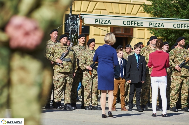 Csapatzászló adományozási ünnepség 1 - fotó Szarka Lajos
