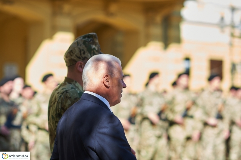 Csapatzászló adományozási ünnepség 1 - fotó Szarka Lajos