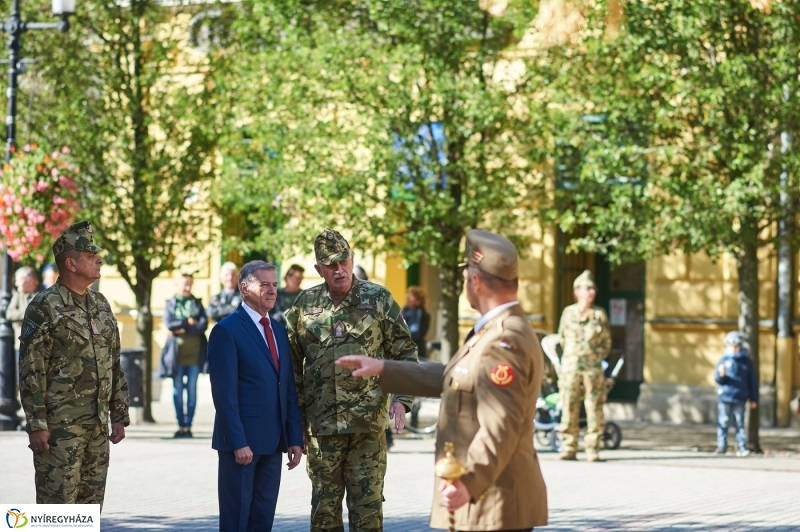 Csapatzászló adományozási ünnepség 1 - fotó Szarka Lajos