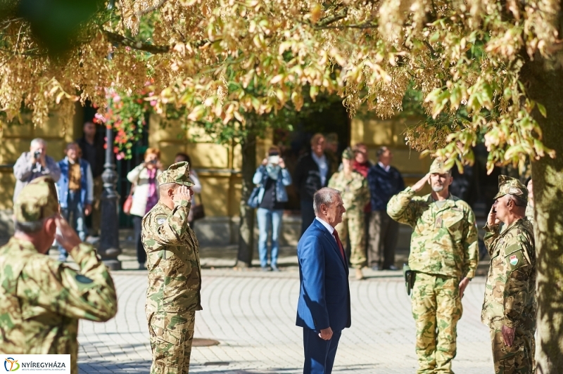 Csapatzászló adományozási ünnepség 1 - fotó Szarka Lajos