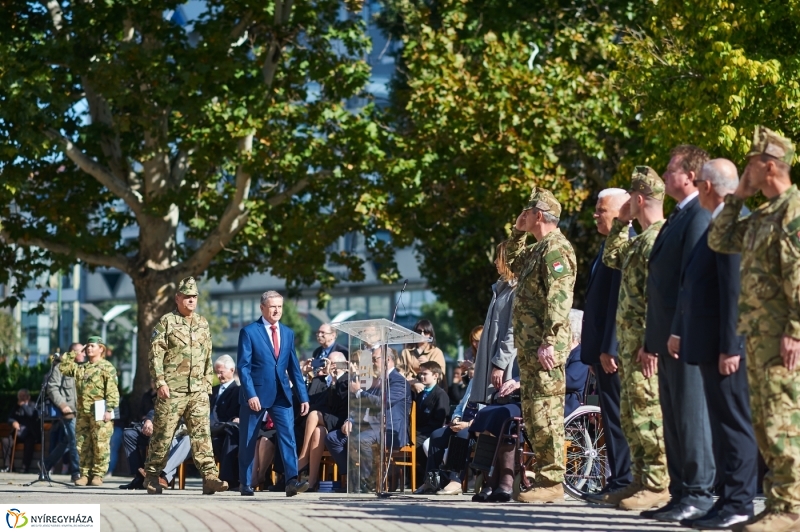 Csapatzászló adományozási ünnepség 1 - fotó Szarka Lajos