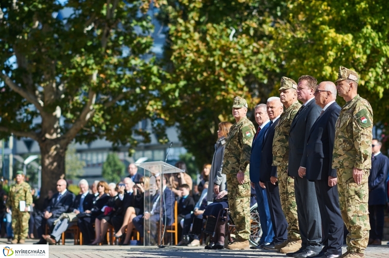 Csapatzászló adományozási ünnepség 1 - fotó Szarka Lajos