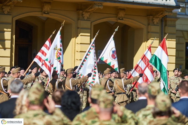 Csapatzászló adományozási ünnepség 1 - fotó Szarka Lajos