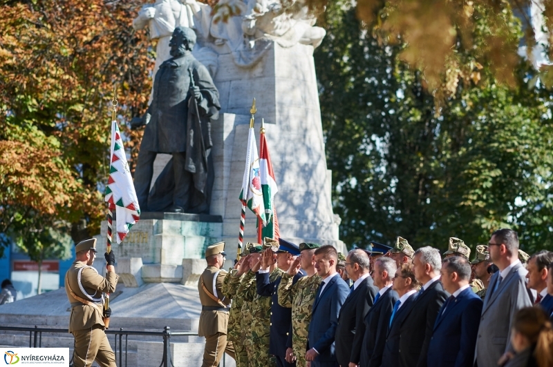 Csapatzászló adományozási ünnepség 1 - fotó Szarka Lajos
