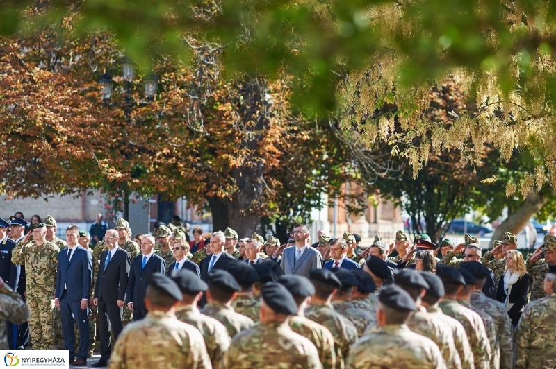 Csapatzászló adományozási ünnepség 1 - fotó Szarka Lajos