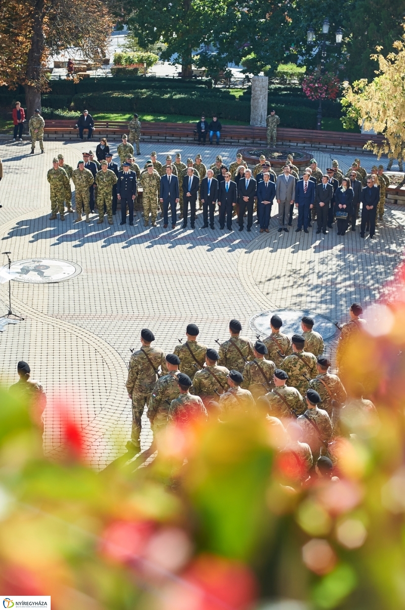 Csapatzászló adományozási ünnepség 1 - fotó Szarka Lajos