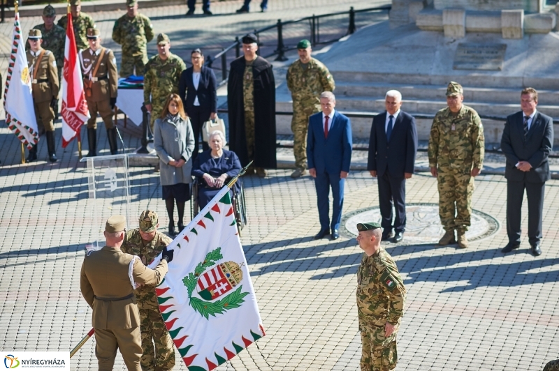 Csapatzászló adományozási ünnepség 1 - fotó Szarka Lajos