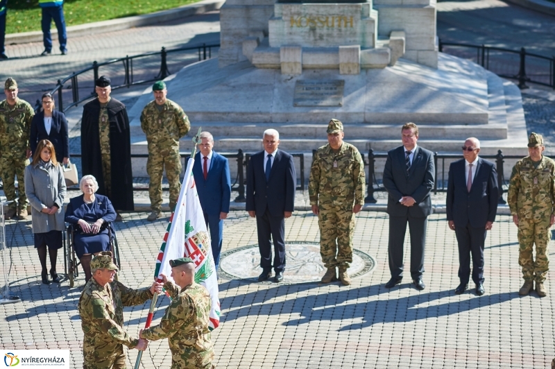 Csapatzászló adományozási ünnepség 1 - fotó Szarka Lajos