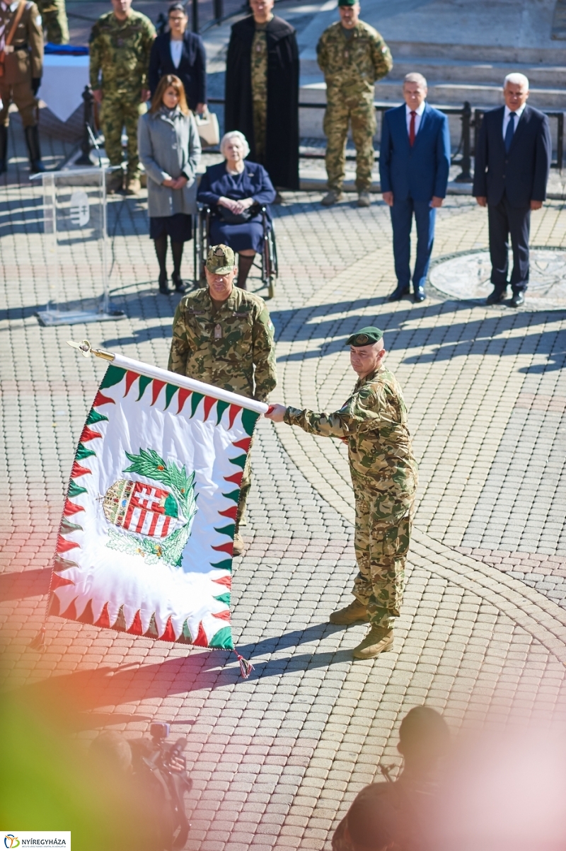 Csapatzászló adományozási ünnepség 1 - fotó Szarka Lajos