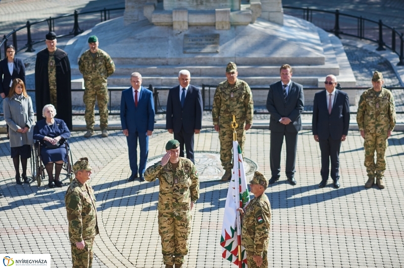 Csapatzászló adományozási ünnepség 1 - fotó Szarka Lajos