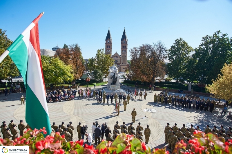 Csapatzászló adományozási ünnepség 1 - fotó Szarka Lajos