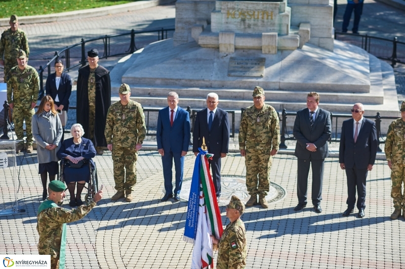 Csapatzászló adományozási ünnepség 1 - fotó Szarka Lajos
