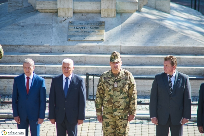Csapatzászló adományozási ünnepség 1 - fotó Szarka Lajos