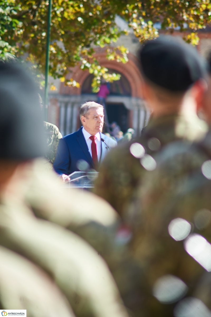 Csapatzászló adományozási ünnepség 2 - fotó Szarka Lajos