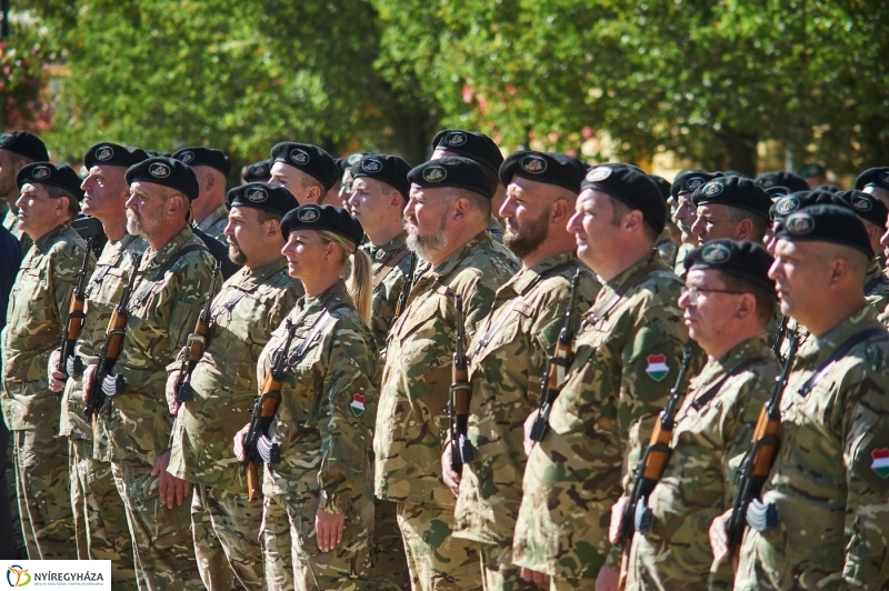 Csapatzászló adományozási ünnepség 2 - fotó Szarka Lajos