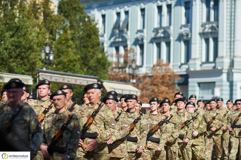 Csapatzászló adományozási ünnepség 2 - fotó Szarka Lajos