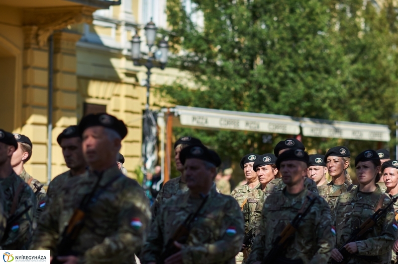 Csapatzászló adományozási ünnepség 2 - fotó Szarka Lajos
