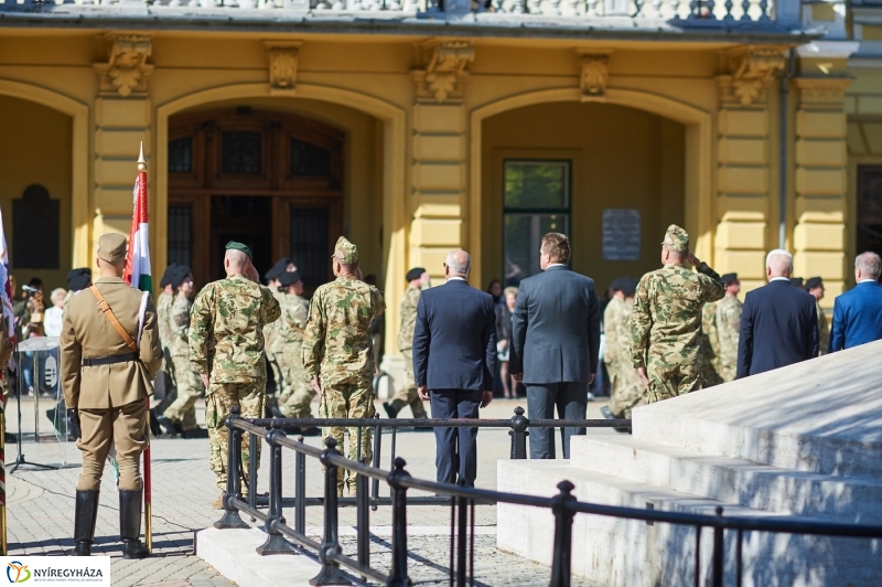 Csapatzászló adományozási ünnepség 2 - fotó Szarka Lajos