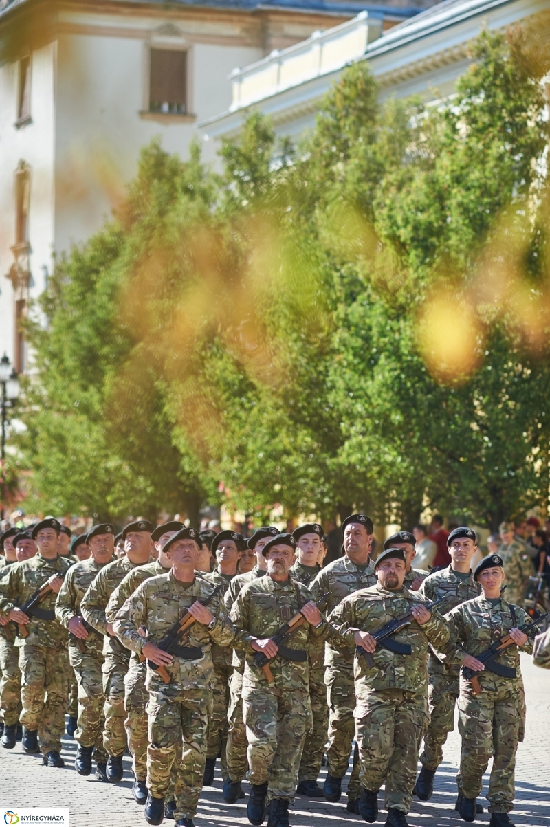 Csapatzászló adományozási ünnepség 2 - fotó Szarka Lajos