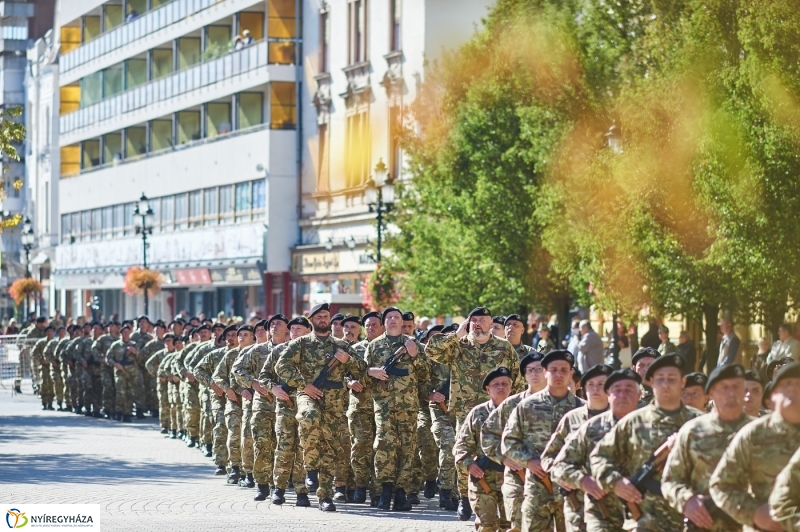 Csapatzászló adományozási ünnepség 2 - fotó Szarka Lajos
