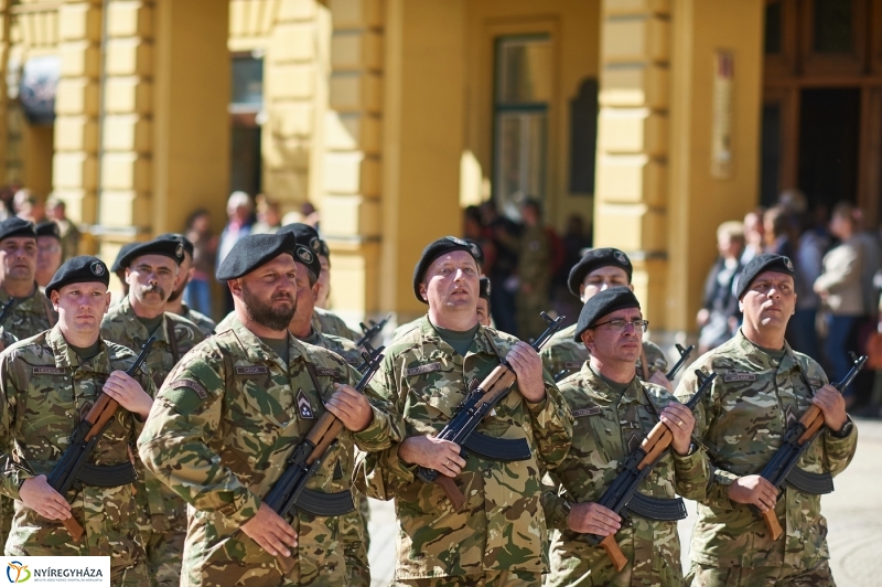 Csapatzászló adományozási ünnepség 2 - fotó Szarka Lajos