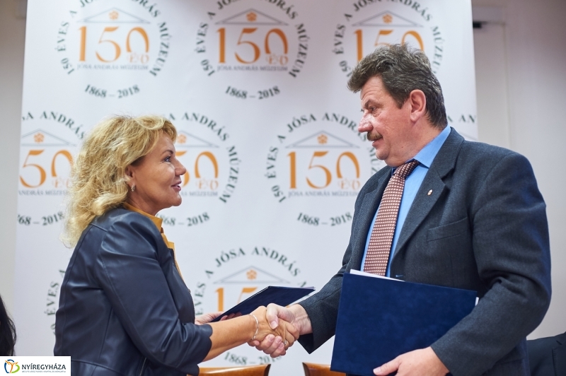 Együttműködési megállapodás a múzeummal - fotó Szarka Lajos