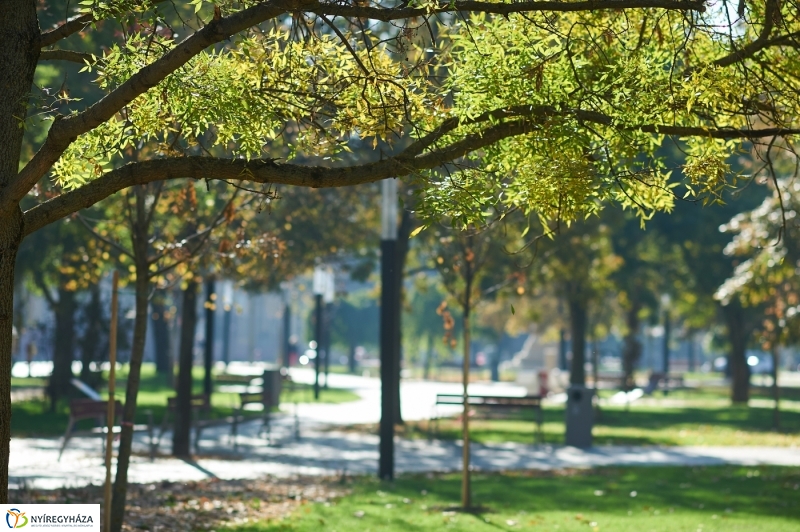 Híregyháza a Bessenyei téren - fotó Szarka Lajos