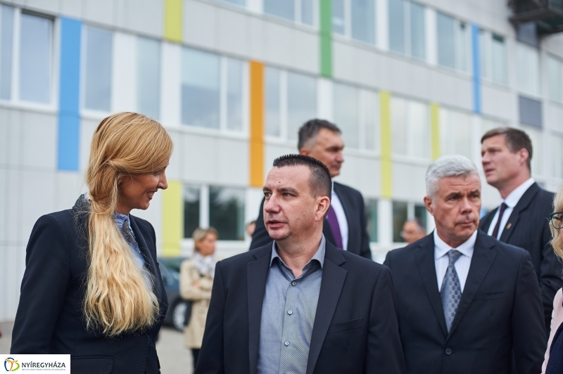 Városi uszoda alapkőletétele - fotó Szarka Lajos