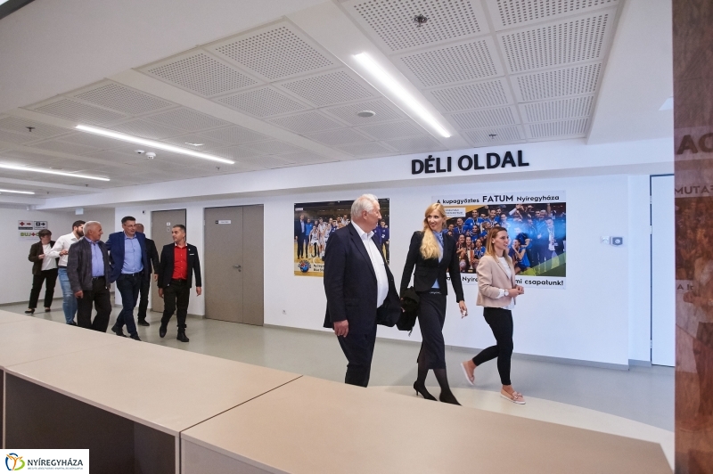 Városi uszoda alapkőletétele - fotó Szarka Lajos