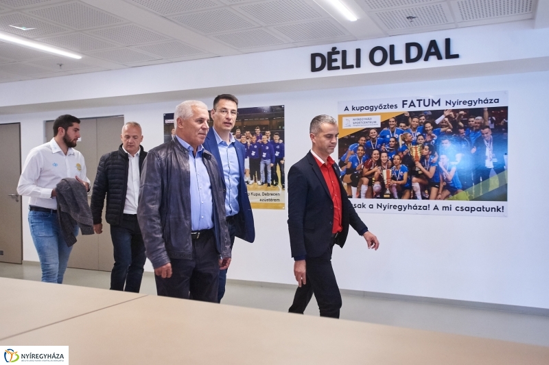 Városi uszoda alapkőletétele - fotó Szarka Lajos