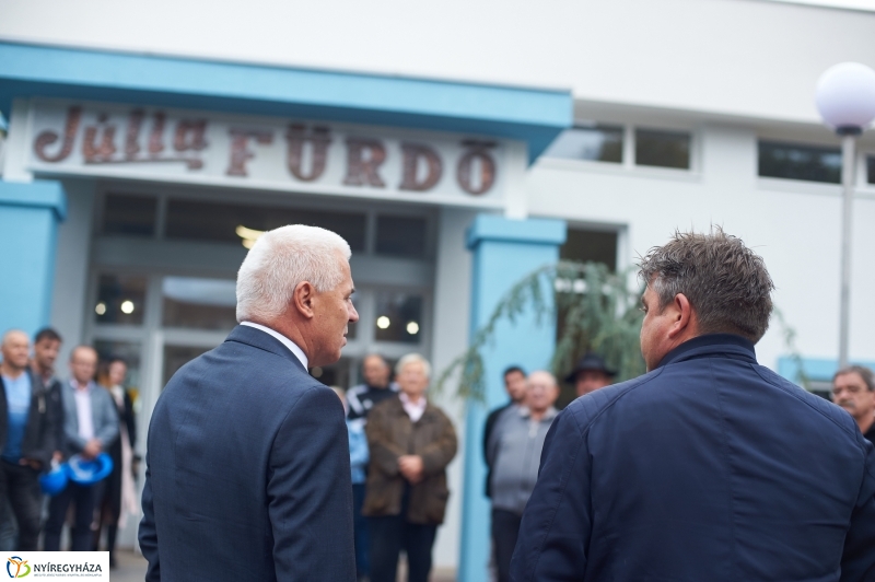 Helyszíni bejárás a Júlia Fürdőben - fotó Szarka Lajos