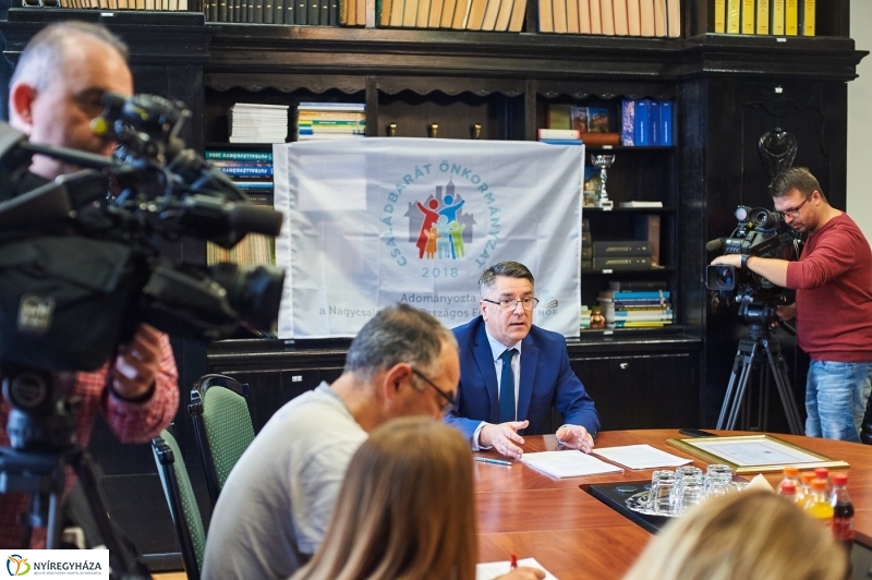 Családbarát Önkormányzat 2018 - fotó Szarka Lajos