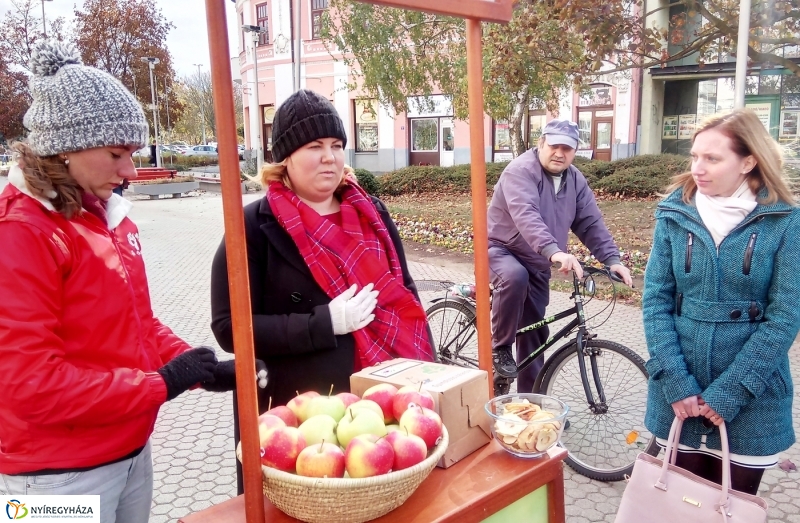 Almapromóció a belvárosban