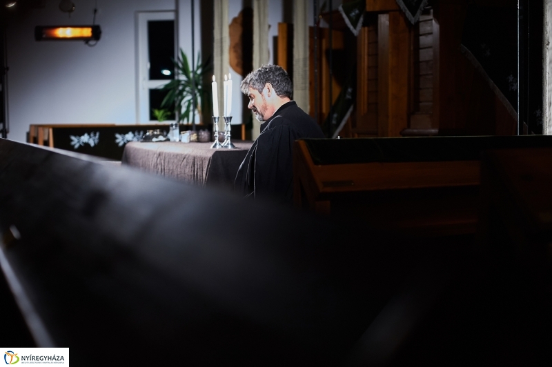 Előadás a reformációról Sóstón - fotó Szarka Lajos