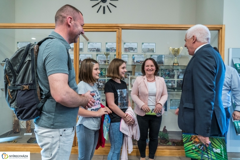 Megérkezett az 500.000. látogató a Nyíregyházi Állatparkba