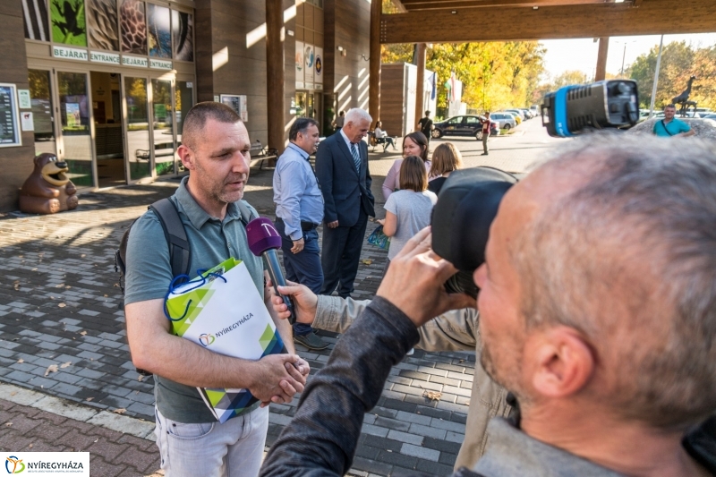 Megérkezett az 500.000. látogató a Nyíregyházi Állatparkba