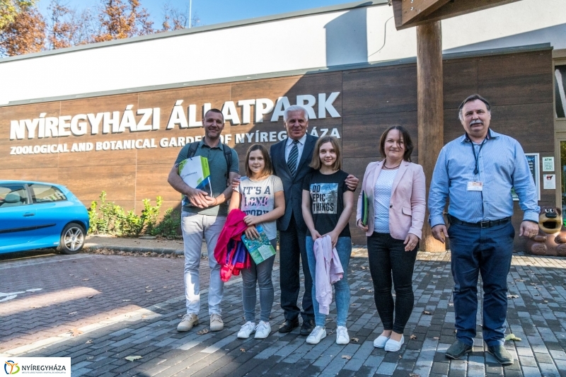 Megérkezett az 500.000. látogató a Nyíregyházi Állatparkba