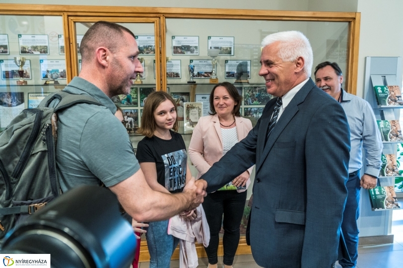 Megérkezett az 500.000. látogató a Nyíregyházi Állatparkba