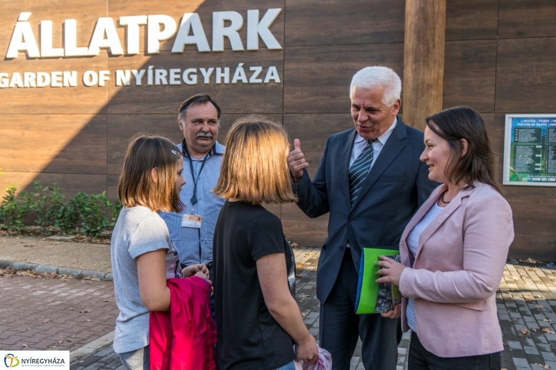 Megérkezett az 500.000. látogató a Nyíregyházi Állatparkba