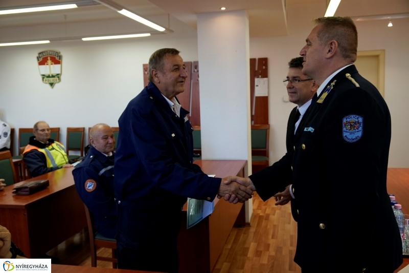 Kitüntetéseket vehettek át polgárőreink - fotó Kohut Árpád