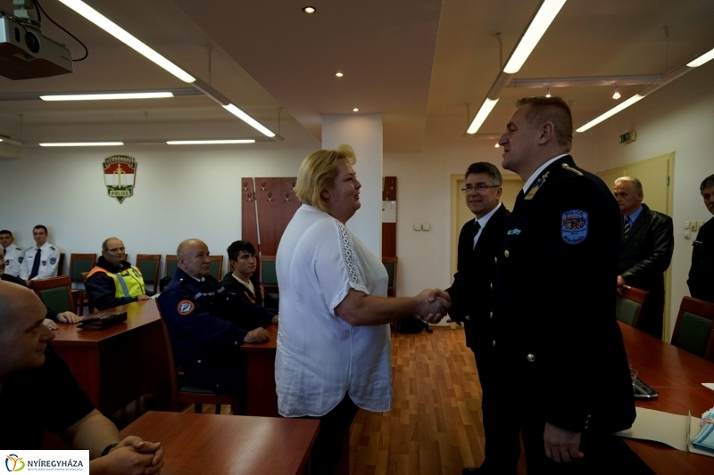 Kitüntetéseket vehettek át polgárőreink - fotó Kohut Árpád