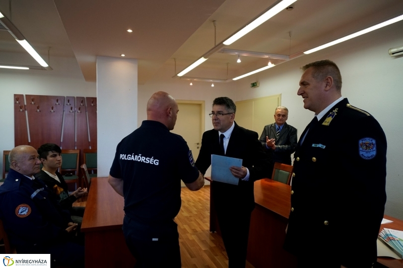 Kitüntetéseket vehettek át polgárőreink - fotó Kohut Árpád