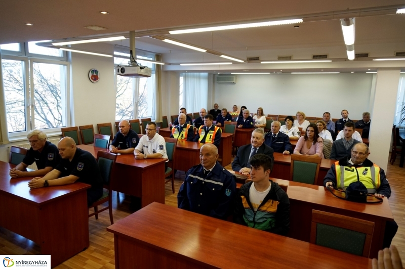 Kitüntetéseket vehettek át polgárőreink - fotó Kohut Árpád
