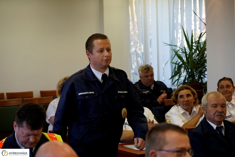 Kitüntetéseket vehettek át polgárőreink - fotó Kohut Árpád