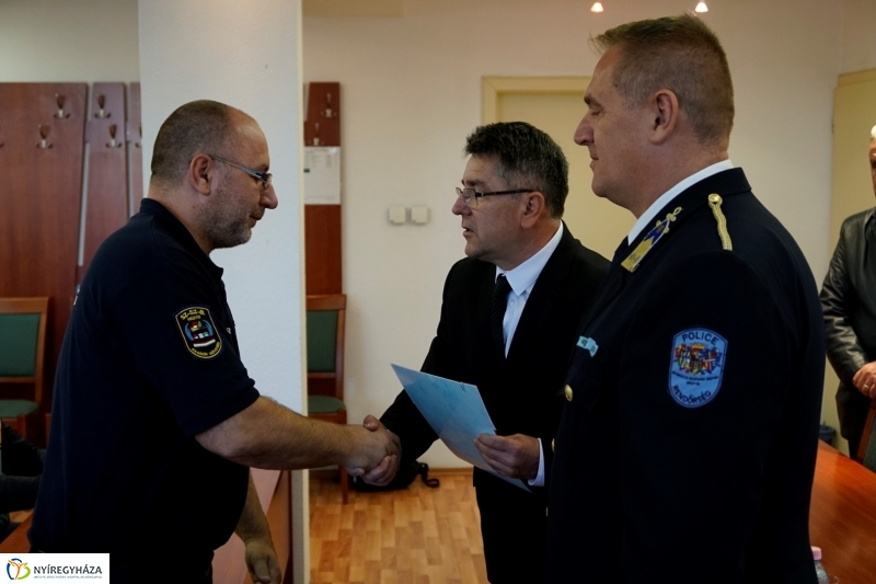 Kitüntetéseket vehettek át polgárőreink - fotó Kohut Árpád
