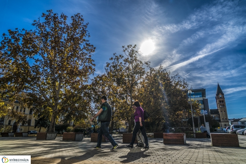 Őszi séta Nyíregyháza belvárosában - fotó Kohut Árpád